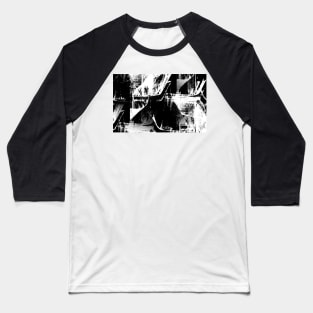 Introspection-Black and White Baseball T-Shirt